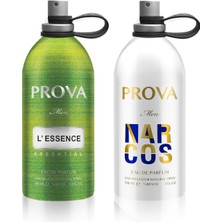 Prova L'Essence 100 ml ve Nrcs EDP 120 ml Erkek Parfüm Seti