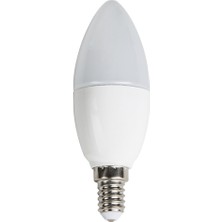 Cata 10 Adet Ct 4079 Cata 7 W Buji LED Ampul Beyaz Işık 6400K E14 Duy