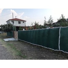 Morilu Gölgelik File Hayvan Gölgeliği - 95lik - 6 Metre En Yeşil - Düz Kenar - File Gölgelik Teras Kapatma Filesi