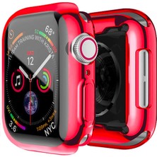 Ally Apple Watch Uyumlu 7 41MM 360 Koruma Ultra Slim Silikon Kılıf