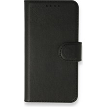 Bilişim Akademi Apple iphone 7 Plus 5.5" Uyumlu Delüxe Kapaklı Standlı Cüzdanlı Suni Deri Kılıf Siyah