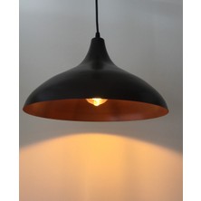 Mylights  Retro Metak Kahverengi Sarkıt Rustik Tekli