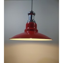Mylights  Vintage Retor Rustik  Kırmızı Metal Sakıt Avize