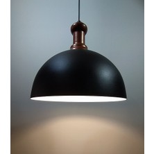 Mylights  Retro  Rustik  Vintage  Metal Sakır Avize Bakır Süslü  40 cm