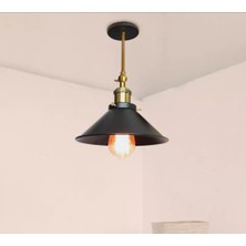 Mylights Retro  Rustik  Mafsalı Harekli Avize Metal Avize 22 cm En