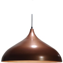 Mylights   Retro  Rustik  Mat Bakır Sarkıt  Avize 45 cm  En