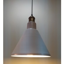 Mylights Metal Sarkıt Avize  Beyaz  Eskitme Askılı