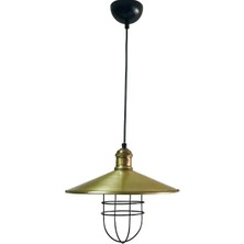 Mylights  Eskitme Kafes  Rustik Tekli Sarkıt 40 cm