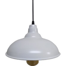 Mylights  Modern Beyaz  Içi Beyaz Metal Sarkıt Avize