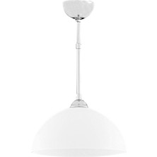 Mylights  Mutfak Opal Sarkıt Krom Askılı Tekli Avize