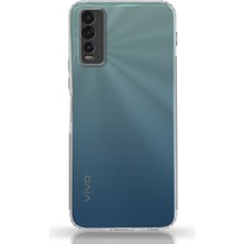 Kılıfmania Vivo Y20 Kapak Tıpalı Kamera Korumalı Şeffaf Premier Kılıf