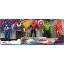 Ürün Sarayı Avengers Süper Kahramanlar 15 cm Figür Seti 5li