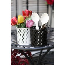 Arma House 2'li Country Tel Kuluplu Kaşıklık & Vazo 13 cm (2)