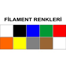 Robobloq Mor 3D Kalem Yazıcı+10 Renk 40 Metre (10X4METRE) Pla Filament