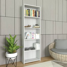 Missia Mobilya Aversa Kitaplık Beyaz