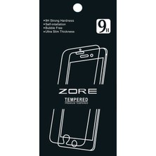ZORE General Mobile 9 Pro Zore Temperli Cam Ekran Koruyucu