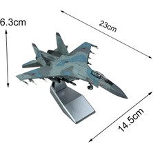 Best Life Alaşım 1/100 Sukhoi Su-35 Avcı Uçak Modeli Ofis Dekor Için Rus Flanker-E Fighter (Yurt Dışından)