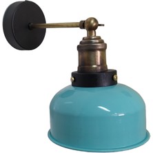 Rsylight Rustik Retro Su Yeşili Mafsallı Dekoratif Hareketli Duvar Aplik