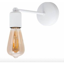 Rsylight Beyaz Dekoratif Duvar Aplik Duvar Aplik