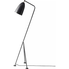 Rsylight Retro Siyah Hareketli Başlık Köşe Lambası Lambader