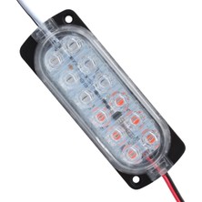 Powermaster Parlak Yanıp Sönen Kırmızı/ Mavi Modül LED 2835 24 Volt 1.2 Watt