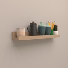 Setli Duvar Rafı 140 cm  Cappicino