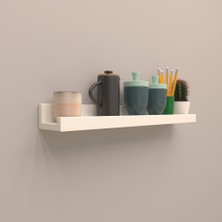Setli Duvar Rafı 140 cm  Beyaz ( Mat )