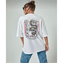 Muwen Butik Kore Modası Baskılı Tasarım Tshirt