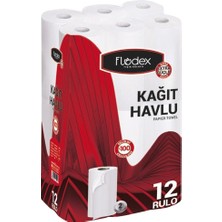 Flodex Tuvalet Kağıdı Çift Katlı 32 Li Pk + Flodex Kağıt Havlu Çift Katlı 12'li Paket + Peçete