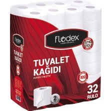 Flodex Tuvalet Kağıdı Çift Katlı 32 Li Pk + Flodex Kağıt Havlu Çift Katlı 12'li Paket + Peçete