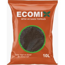 Ecomix Özel Karışım Perlit Katkılı Ithal Bitki Toprağı 10 Lt