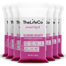 TheLifeCo SmartFood Glowing Beauty Raw Bar 75gr (2 gr  + Biotin) x 7