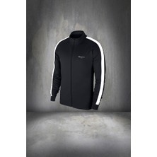 Poseidon Storm Erkek Siyah Supra Penye Nefes Alabilir Kumaş Alt Rahat Eşofman Yürüyüş Takımı (S-3xl)