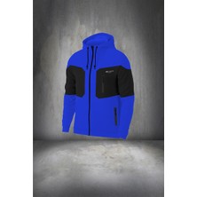 Poseidon Storm Erkek Mavi Supra Penye Kumaş Cepli Rahat Eşofman Takımı (S-3xl)