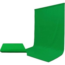 Greenbox Green Screen (2X2 m) Chromakey Yeşil Fon Perde Youtuber