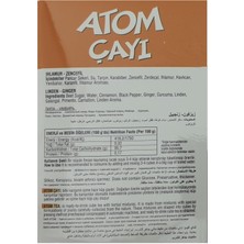 Dola Atom Çay 3 lü Paket Nane Limon Zencefil & Kış Çayı & Ihlamur Zencefil