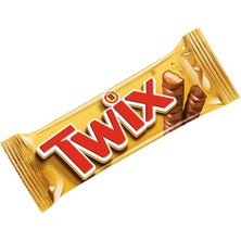 Twix Karamel Dolgulu Çikolata Bar 25 x 50 gr