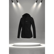 Poseidon Storm Kadın Siyah Supra Penye Kumaş Mevsimlik Eşofman Takımı (S-3xl)