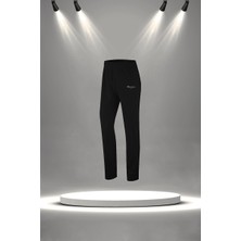 Poseidon Storm Kadın Siyah Supra Penye Kumaş Mevsimlik Eşofman Takımı (S-3xl)