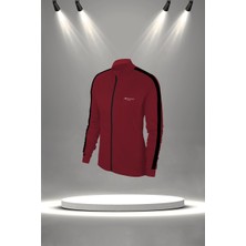 Poseidon Storm Kadın Bordo Supra Penye Kumaş Yürüyüş ve Koşu Için Eşofman Takımı (S-3xl)