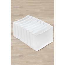 Meleni Home Çok Amaçlı 11 Bölmeli Akordiyon Çekmece ve Dolap Içi Düzenleyici 11 x 41 x 12 cm S 4 Adet