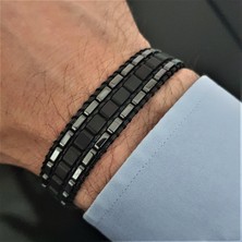 Seven Art Jewelry Hematit Taşı Şık Tarz Bileklik