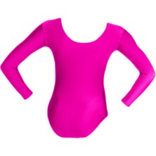 Astra Fit Moda Jane 44 Uzun Kollu Çocuk Jimnastik Mayosu