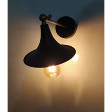 Mylights  Retro  Rustik  Mafsalı Harektli Aplik Duvar Lambası  E27