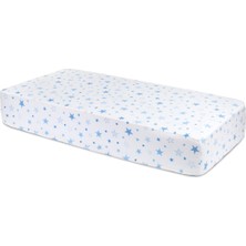 60 cm  x  100 cm Lastikli Fitted Bebek ve Çocuk Yatak Çarşafı