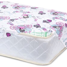 80 cm  x  130 cm Lastikli Fitted Bebek ve Çocuk Yatak Çarşafı