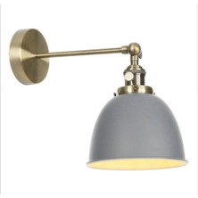 Dylight Retro Metal Dekoratif Rustik Mafsallı Duvar Aplik