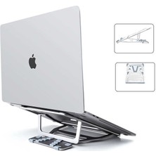 Wiwu S100 Laptop Standı 5 Kademeli Katlanabilir MacBook Stand Alüminyum Alaşım