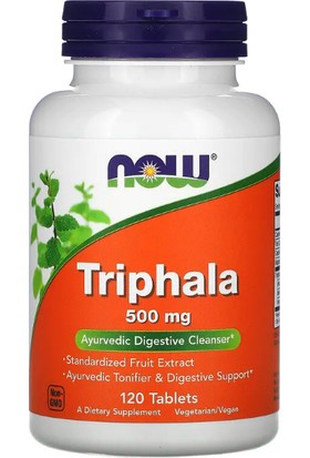Now Foods, Triphala, 500 Mg, 120 Tablets