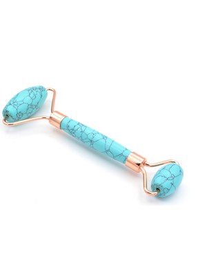 Murty99 Doğal Çift Taraflı Sodalit Taşı Masaj Aleti Roller - Sarı